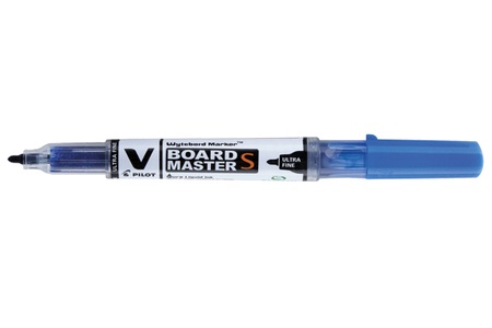 Pilot, PILOT Whiteboard Marker 0,8mm WBMAVSUFB blau V-Board Master S UF, Pilot V-Board Master S UF, 0,8mm, blau, Whiteboard Marker, 190.009.06