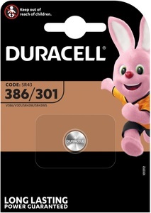 undefined, DURACELL Knopfzelle 1,5V 386/301, Duracell Knopfzelle, 1,5V, 386/301