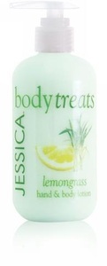 JESSICA, Hand & Body Lotion Lemongrass, Hand & Body Lotion Lemongrass
