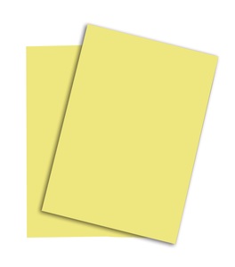 Papyrus, PAPYRUS Rainbow Papier FSC A3 88042322 mittelgelb, 80g 500 Blatt