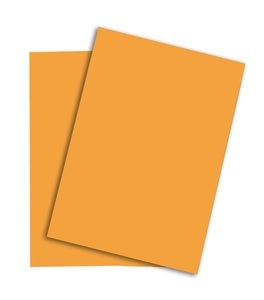 Papyrus, PAPYRUS Rainbow Papier FSC A3 88042415 mittelorange, 120g 250 Blatt