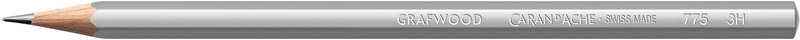 Caran d'ache, CARAN D'ACHE Bleistift Grafwood 3H 775.263, Caran d'Ache Bleistift Grafwood, 3H, 775.263
