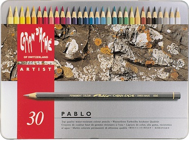 undefined, Caran d-Ache Pablo 30, Caran d'Ache Farbstifte, Pablo, 666.330, (30 Farben)