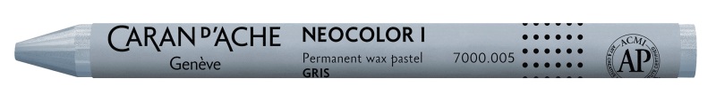 CARAN D'ACHE Wachsmalstift Neocolor 1 7000.005 grau
