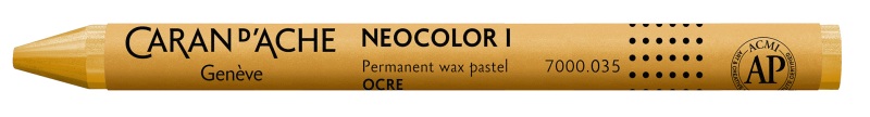 CARAN D'ACHE Wachsmalstift Neocolor 1 7000.035 ocker
