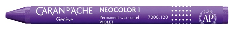 CARAN D'ACHE Wachsmalstift Neocolor 1 7000.120 violett