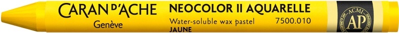 Caran d'ache, CARAN D'ACHE Wachsmalstift Neocolor II 7500.010 gelb