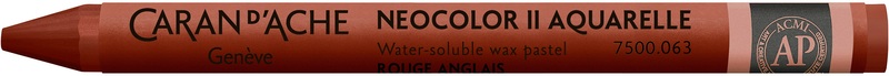 Caran d'ache, CARAN D'ACHE Wachsmalstift Neocolor II 7500.063 englischrot, Caran d'Ache Wachsmalstift, Neocolo II, englischrot, 7500.063
