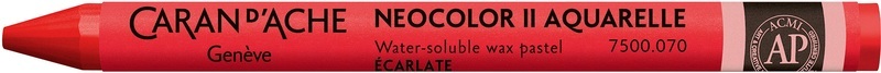 Caran d'ache, CARAN D'ACHE Wachsmalstift Neocolor II 7500.070 scharlach, Caran d'Ache Wachsmalstift, Neocolo II, scharlach, 7500.070