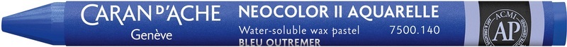 Caran d'ache, CARAN D'ACHE Wachsmalstift Neocolor II 7500.140 blau, Caran d'Ache Wachsmalstift, Neocolo II, blau, 7500.140