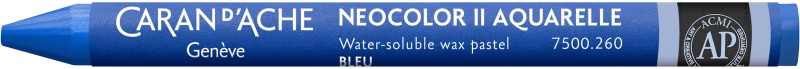 Caran d'ache, CARAN D'ACHE Wachsmalstift Neocolor II 7500.260 blau