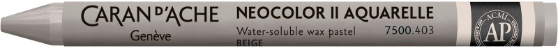 Caran d'ache, CARAN D'ACHE Wachsmalstift Neocolor II 7500.403 beige