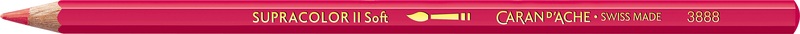 Caran d'ache, CARAN D'ACHE Farbstifte Supracolor 3,8mm 3888.280 rubinrot