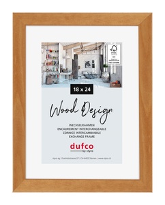 DUFCO Holz-Bilderrahmen 18x24cm 1610.80598 Toronto Kirschbaum