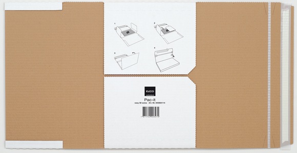 Elco switzerland, Elco Pac-it Easy 58 Versandverpackung A4, 2er-Pack, weiß, ELCO Versandtasche 30,9x22,2x9cm 845665114 149g, weiss, Kleber 2 Stück