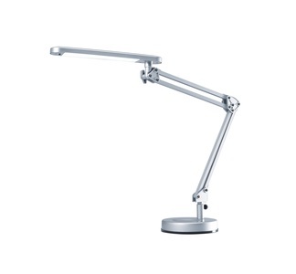 Hansa, Hansa LED-Schreibtischlampe 4 STARS mit Fuß silber, HANSA Tischleuchte LED 240V/6W 415010641 silber mit Fuss 4 Stars