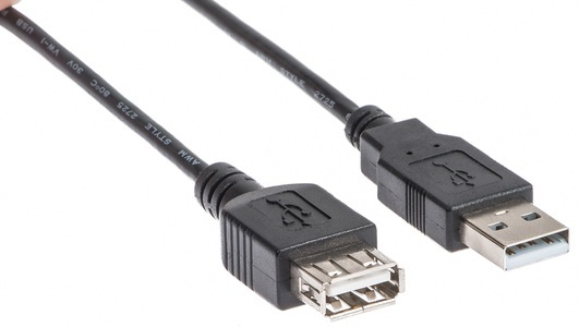 Link2Go, LINK2GO USB 2.0 Cable, A-A US2111MBB male/female, 3.0m