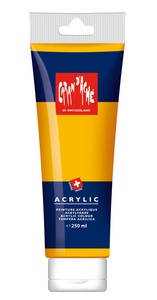 Caran d'ache, CARAN D'ACHE Acrylfarbe 250ml 2810.030 orange, Caran d'Ache Acrylfarbe, orange, 2810.030, (250ml)