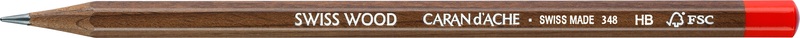 Caran d'ache, CARAN D'ACHE - Bleistift Swiss Wood, Caran d'Ache Bleistift Swiss Wood, HB, braun, 348.272