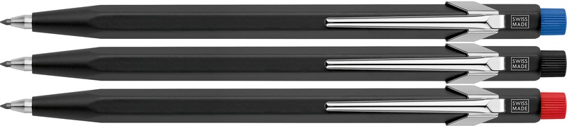 Caran d'ache, CARAN D'ACHE Druckbleistift Fixpencil 3 3.288 schwarz, Knopf assort. 3, Caran d'Ache Druckbleistift, Fixpencil 3, schwarz, Knopf assortiert, 3mm, 3.288