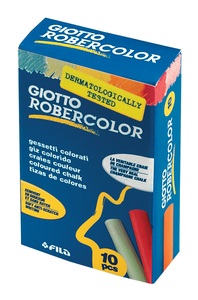undefined, GIOTTO Kreiden Robercolor 538900 ass. 10 Stück, GIOTTO Kreiden Robercolor 538900 ass. 10 Stück