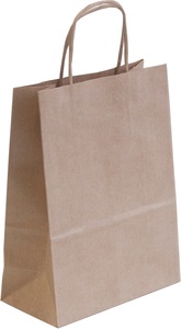 Neutral, NEUTRAL Tragtaschen Allegra natur SDS16-AVN Kraft,110g, 16x8x21cm 25 S, NEUTRAL Tragtaschen Allegra natur SDS16-AVN Kraft,110g, 16x8x21cm 25 Stk.