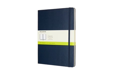 undefined, Moleskine Notizbuch Xlarge, Blanko, Hard Cover, Saphir
