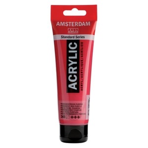 Amsterdam, AMD Akryl 120ML perm. rotpurpur, Talens Acrylfarbe Amsterdam, rot purpur, 17093482, (120ml)