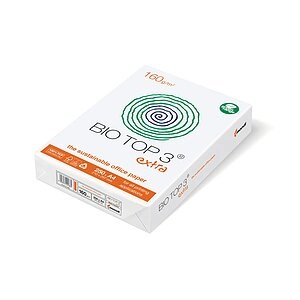 BIO TOP, BIO TOP Kopierpapier Biotop A4 88008663 160g, Off-White 250 Blatt