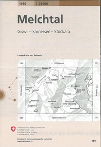 Landeskarte der Schweiz Melchtal