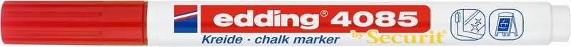 edding, EDDING Chalk Marker 4085 1-2mm 4085-002 rot, Edding 4085, 1-2mm, rot, Kreidemarker, 4085-002