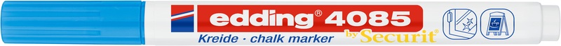 edding, EDDING Chalk Marker 4085 1-2mm 4085-010 hellblau, Edding 4085, 1-2mm, hellblau, Kreidemarker, 4085-010
