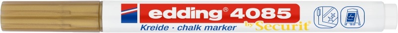 EDDING Chalk Marker 4085 1-2mm 4085-053 gold
