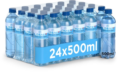 Valser, VALSER Calcium & Magnesium PET 50cl 683180 24 Stück ohne Kohl, VALSER Calcium & Magnesium PET 50cl 683180 24 Stück ohne Kohlensäure
