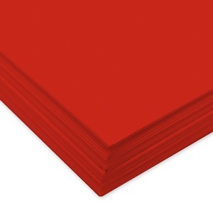 undefined, URSUS Tonzeichenpapier A4 2174622 130g, rubinrot 100 Blatt