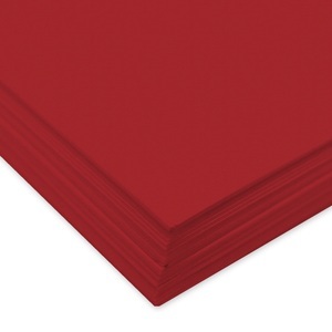 undefined, URSUS Tonzeichenpapier A4 2174625 130g, dunkelrot 100 Blatt