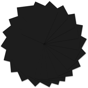 undefined, URSUS Tonzeichenpapier A4 2174690 130g, schwarz 100 Blatt