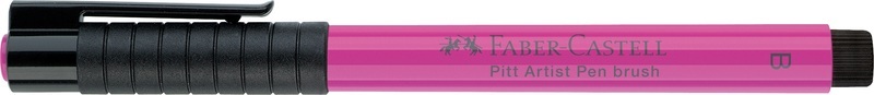 Faber-Castell, FABER-CASTELL Pitt Artist Pen Brush 2.5mm 167425 purpurrosa mittel, Faber-Castell Pitt Artist Pen Brush, 2.5mm, purpurrosa mittel, 167425