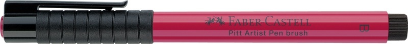 Faber-Castell, FABER-CASTELL Pitt Artist Pen Brush 2.5mm 167427 karminrosa