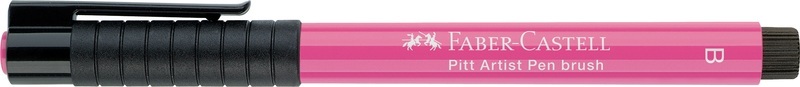 Faber-Castell, FABER-CASTELL Pitt Artist Pen Brush 2.5mm 167429 kapplackrosa