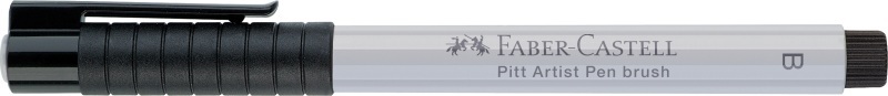Faber-Castell, FABER-CASTELL Pitt Artist Pen Brush 2.5mm 167430 kaltgrau I