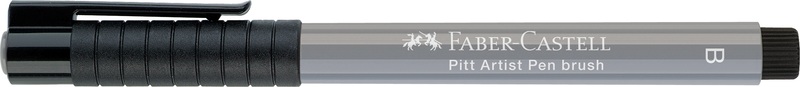 Faber-Castell, FABER-CASTELL Pitt Artist Pen Brush 2.5mm 167432 kaltgrau III, Faber-Castell Pitt Artist Pen Brush, 2.5mm, kaltgrau III, 167432