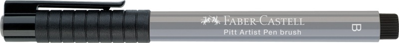 Faber-Castell, FABER-CASTELL Pitt Artist Pen Brush 2.5mm 167432 kaltgrau III