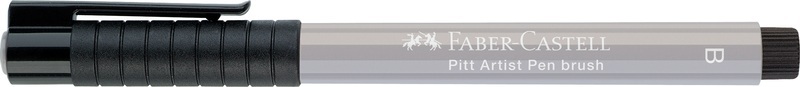 Faber-Castell, FABER-CASTELL Pitt Artist Pen Brush 2.5mm 167472 warmgrau III