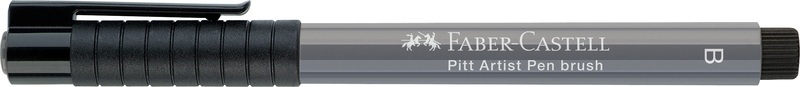 Faber-Castell, FABER-CASTELL Pitt Artist Pen Brush 2.5mm 167433 kaltgrau IV