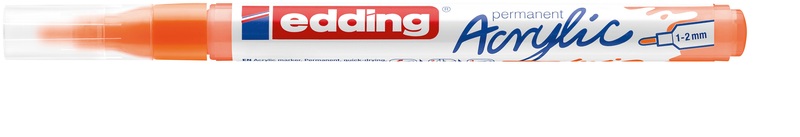edding, EDDING Acrylmarker 5300 1-2mm 5300-066 neonorange, Edding Acrylmarker 5300, 1-2mm, neonorange, 5300-066