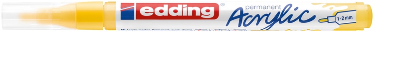 edding, EDDING Acrylmarker 5300 1-2mm 5300-905 verk.gelb sdm, Edding Acrylmarker 5300, 1-2mm, verkehrsgelb sdm, 5300-905