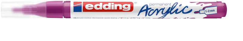 edding, EDDING Acrylmarker 5300 1-2mm 5300-910 beere sdm, Edding Acrylmarker 5300, 1-2mm, beere sdm, 5300-910
