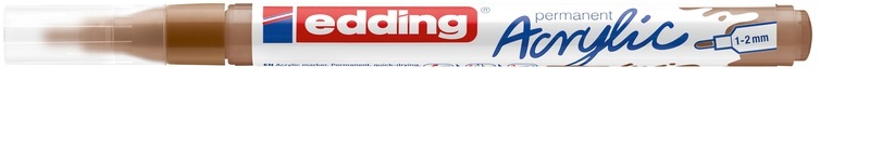 EDDING Acrylmarker 5300 1-2mm 5300-919 haselnuss sdm