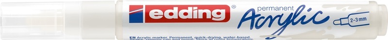 EDDING Acrylmarker 5100 2-3mm 5100-922 verk.weiss sdm